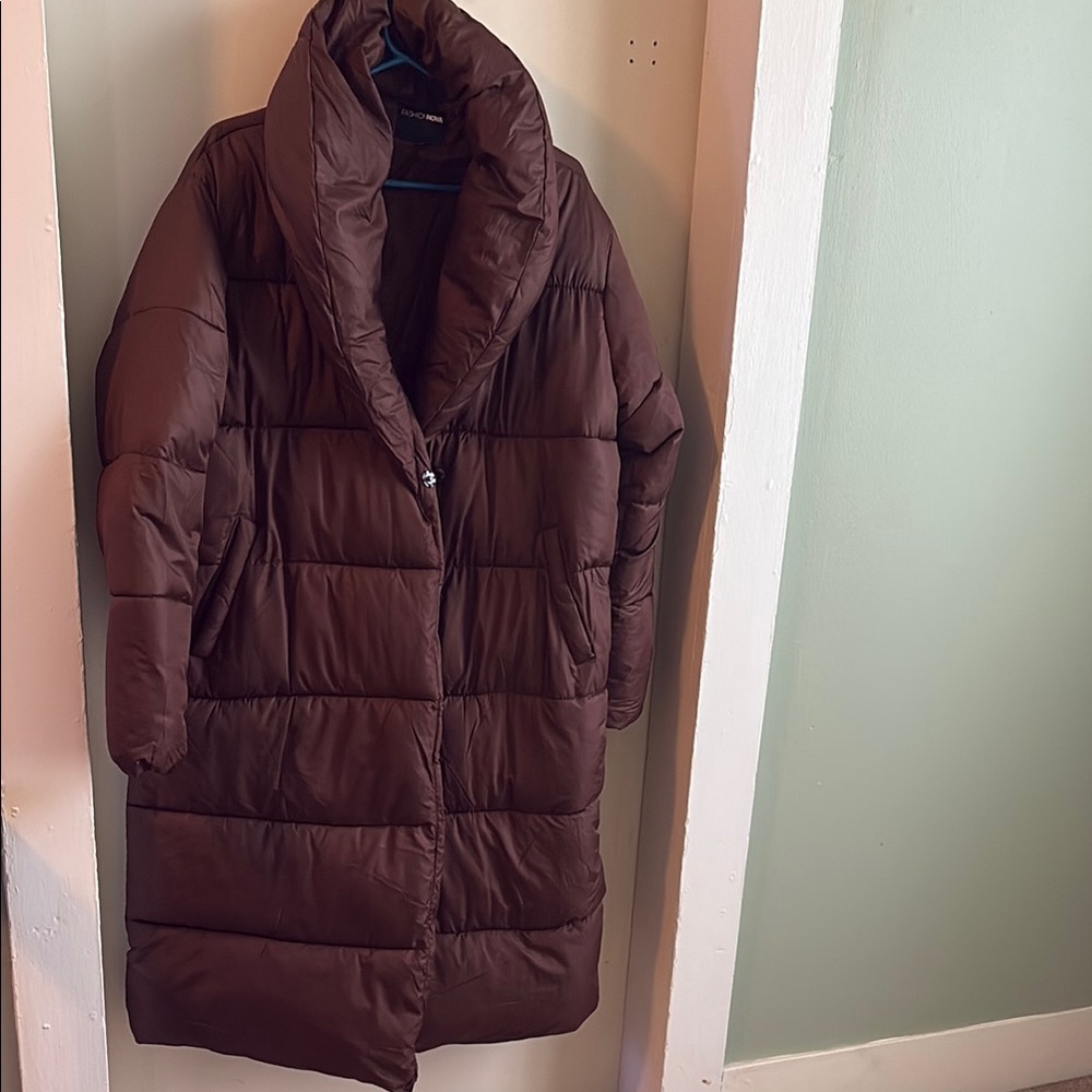 Brown Puffer Coat
